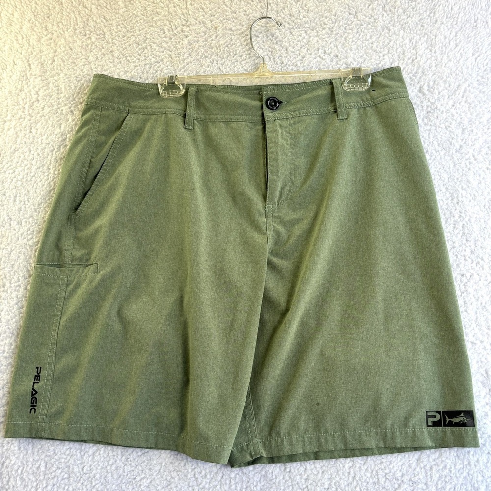 Pelagic Fishing‎ High Performance Logo Olive Green S 36 Multi Pocket